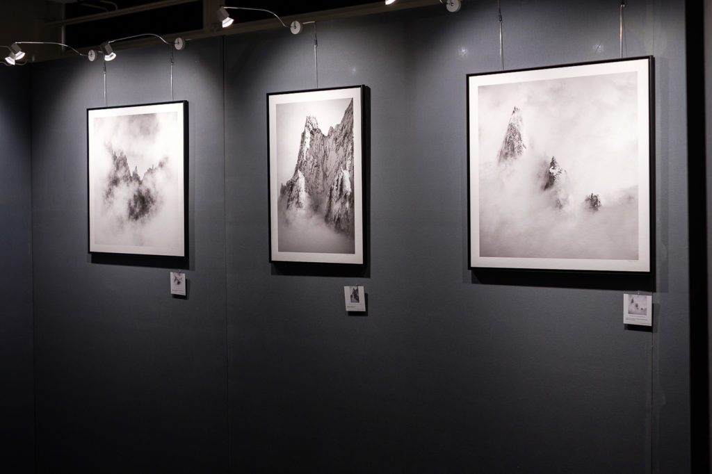 Expo photo montagne noir et blanc